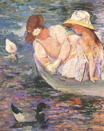 Mary Cassatt Summertime oil painting image